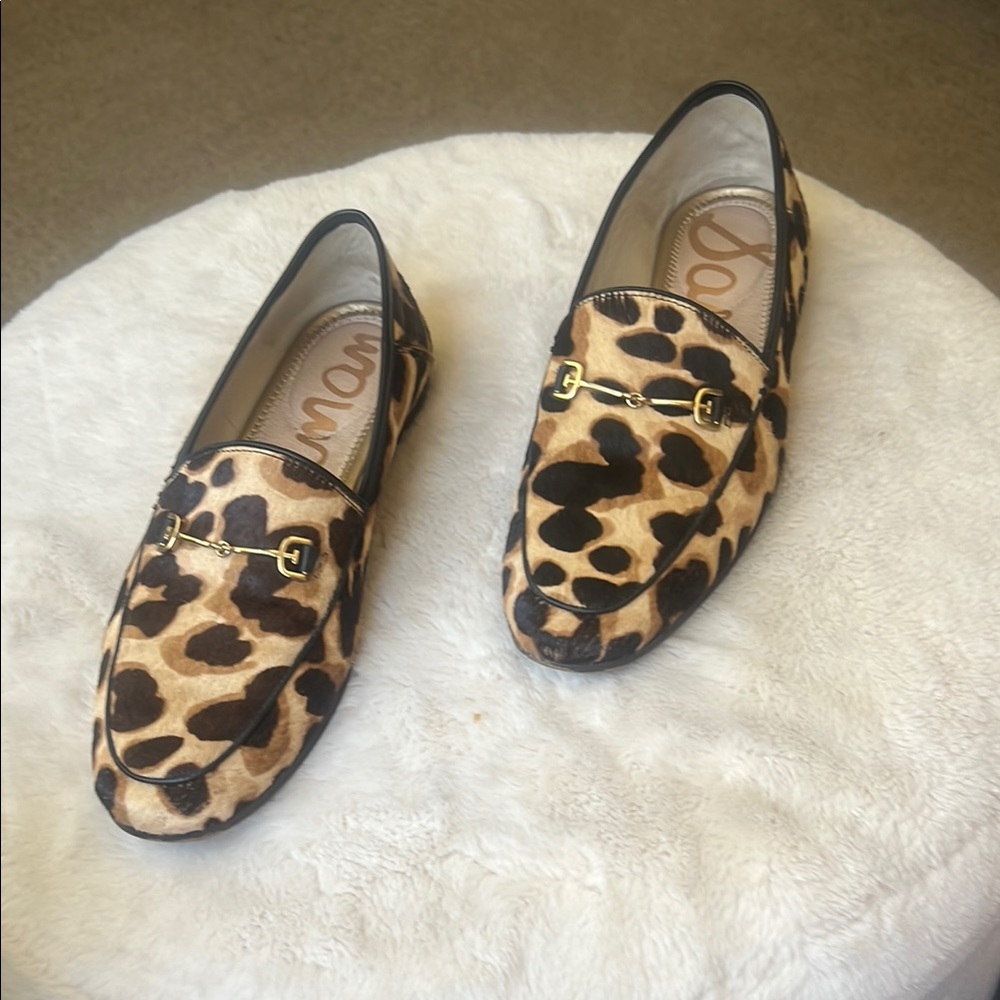 Leopard Print Loafers